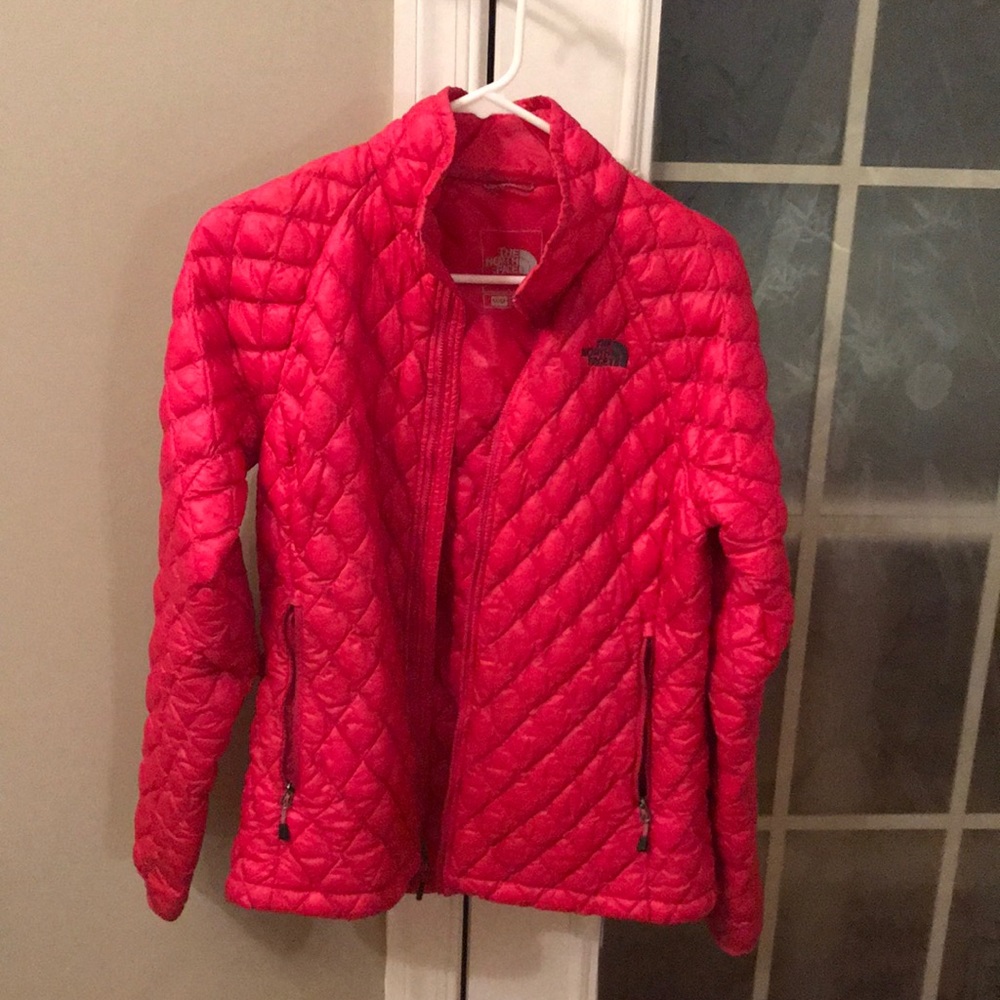 Hot Pink North Face Jacket